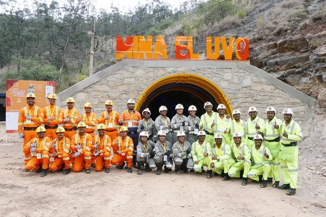 Epicentro del rescate minero mundial en la Mina El Uvo