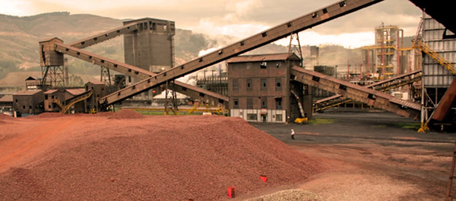 Finos de mineral de hierro